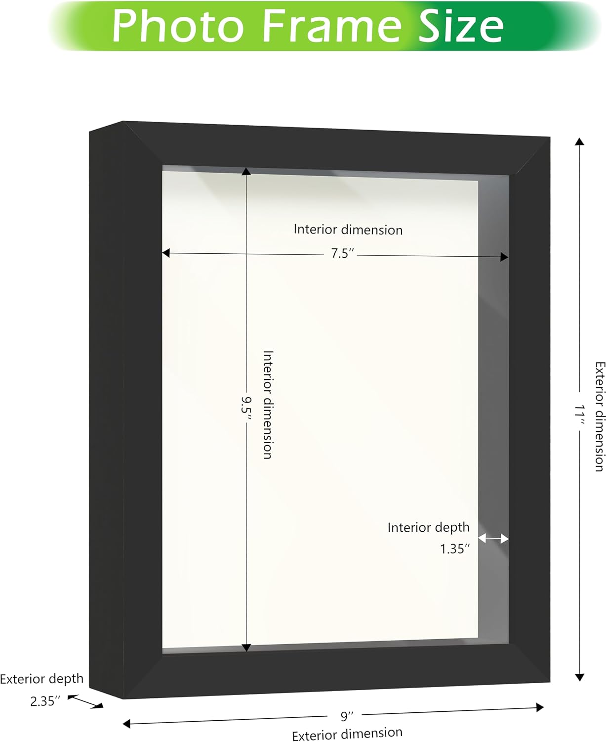 Shadow Box Frame, 8x10